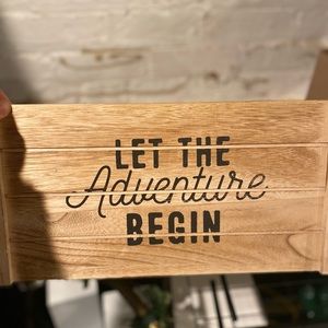 Wood box wedding decoration,